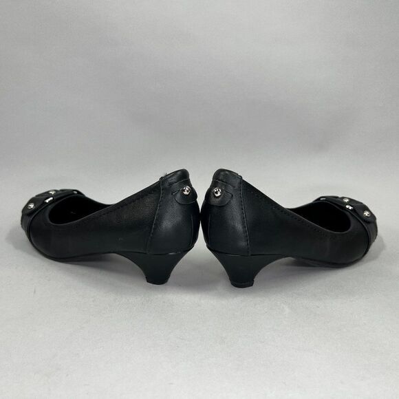 Ann Creek Women's Size 8.5 Round Toe Classic Buckle Low Heels - Picture 6 of 11